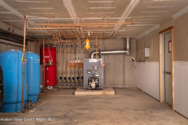437 Snydertown Rd, Craryville, NY 12521 - utilities featuring a heating unit