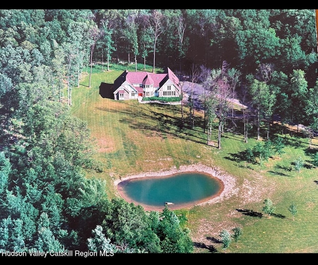 71 Saddleback Ridge Rd, Shawangunk, NY 12589 - aerial view of property and surrounding area with a forest