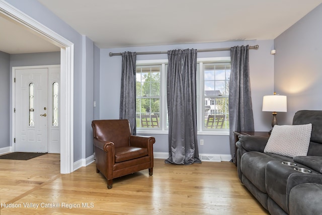 16 Shinnecock Hills Dr, Colonie, NY 12205 - living room featuring light wood-style flooring and baseboards