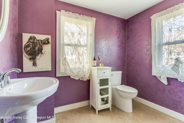 312 Crescent Ave, Clintondale, NY 12528 - bathroom with healthy amount of natural light and tile patterned floors