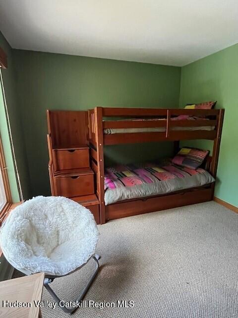 45 Windham Ridge Rd Unit 15C, Windham, NY 12496 - bedroom featuring carpet and baseboards
