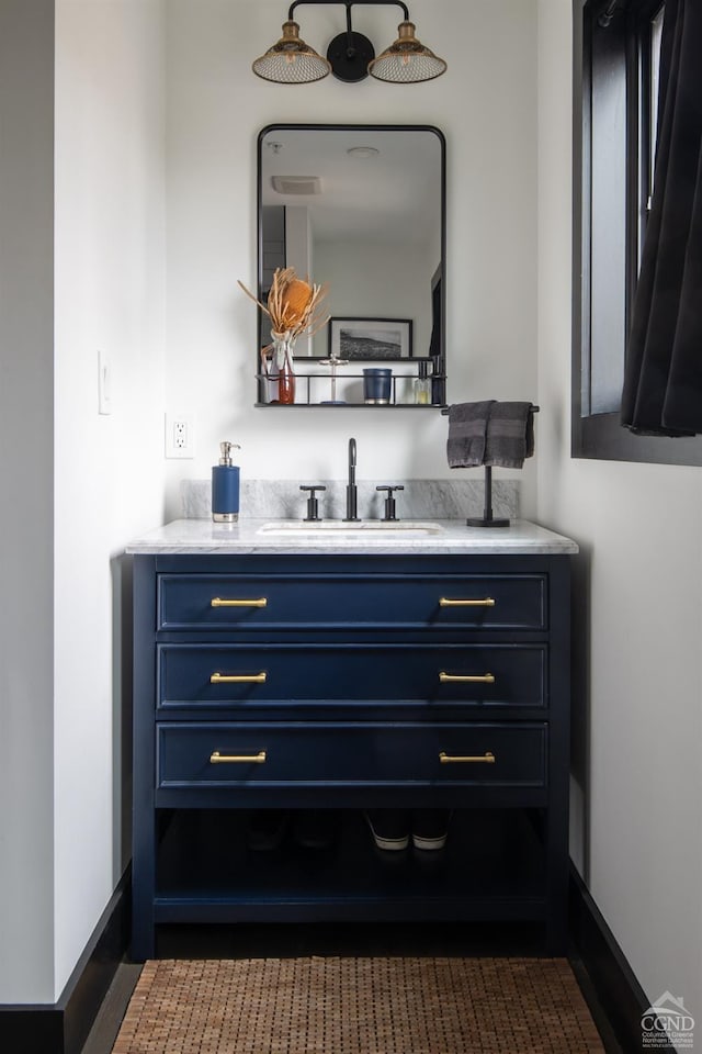 352 Columbia St, Hudson, NY 12534 - bathroom with vanity