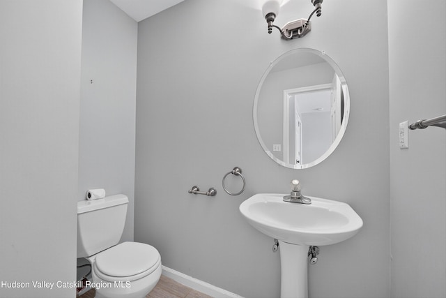 172 Shields Rd, Red Hook, NY 12571 - bathroom with toilet and baseboards