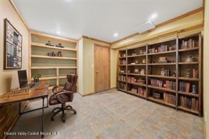 172 Shields Rd, Red Hook, NY 12571 - office area with recessed lighting