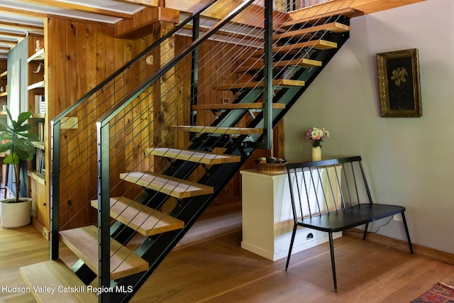 88 S Durham Estates Rd, Cairo, NY 12405 - stairs featuring wood finished floors and baseboards