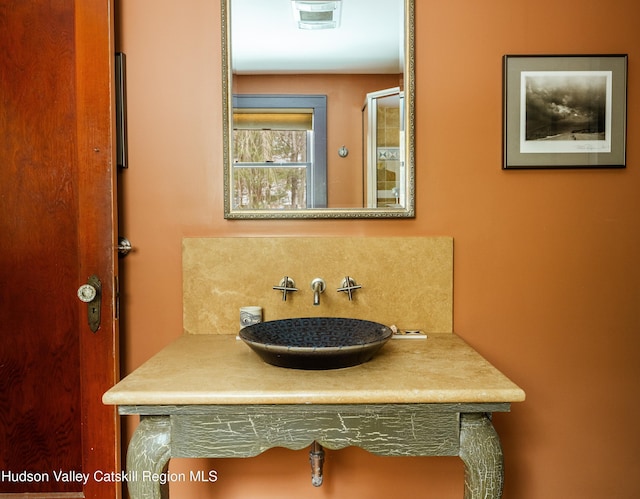 bathroom with sink