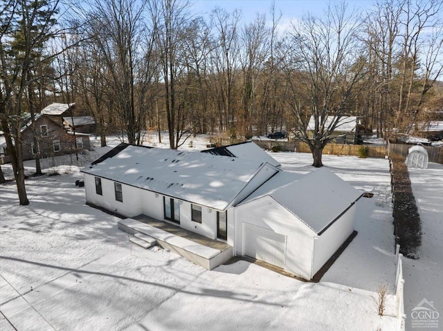 36 Perrines Bridge Rd, Rosendale, NY 12486 - view of snowy aerial view
