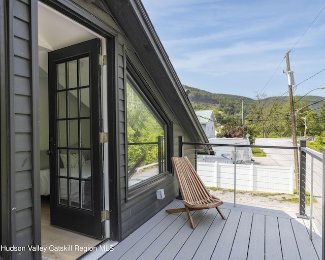 20 Sutton Hollow Rd, Windham, NY 12496 - view of wooden terrace