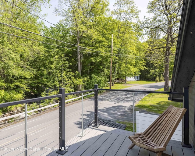 20 Sutton Hollow Rd, Windham, NY 12496 - view of deck
