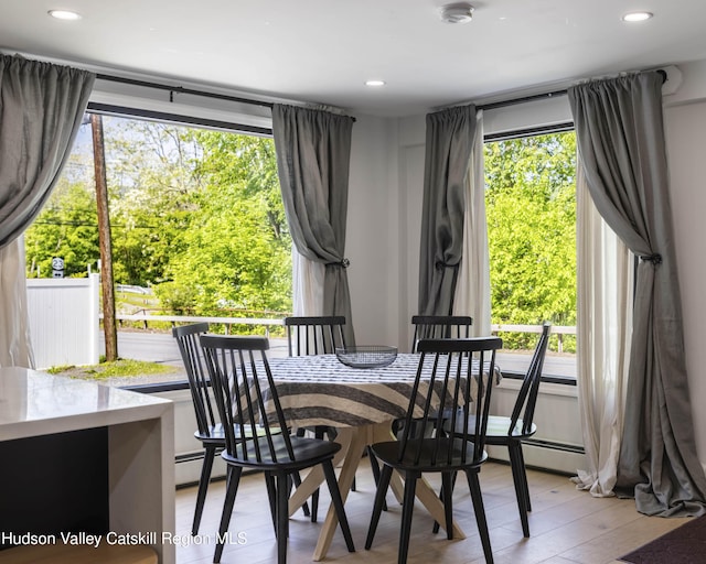 20 Sutton Hollow Rd, Windham, NY 12496 - dining space featuring recessed lighting