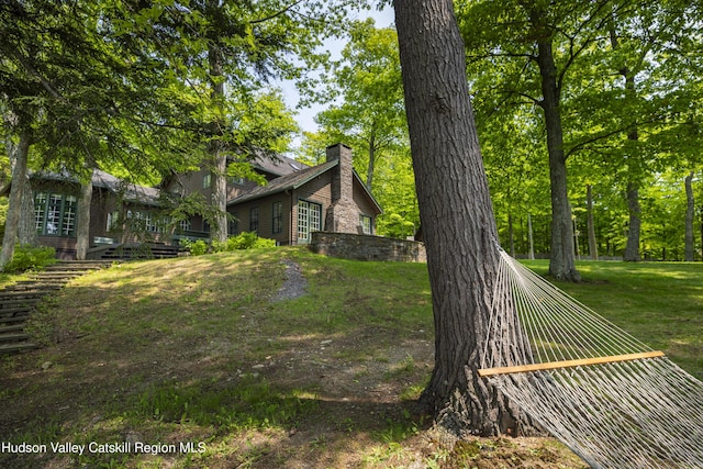 196 Wellington Ln, Cooperstown, NY 13326 - view of yard