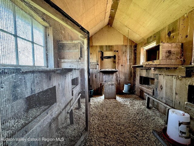 524 County Route 17, North Chatham, NY 12132 - interior space featuring wood ceiling