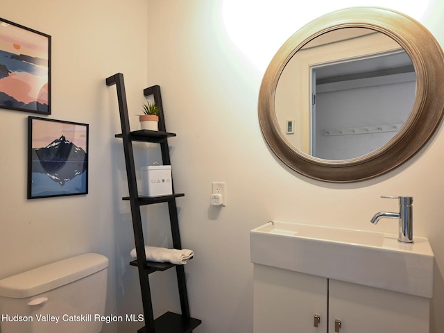66 Maple Ave, Hunter, NY 12442 - bathroom with toilet and vanity