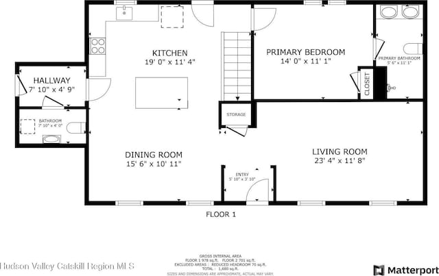 66 Maple Ave, Hunter, NY 12442 - view of floor plan / room layout