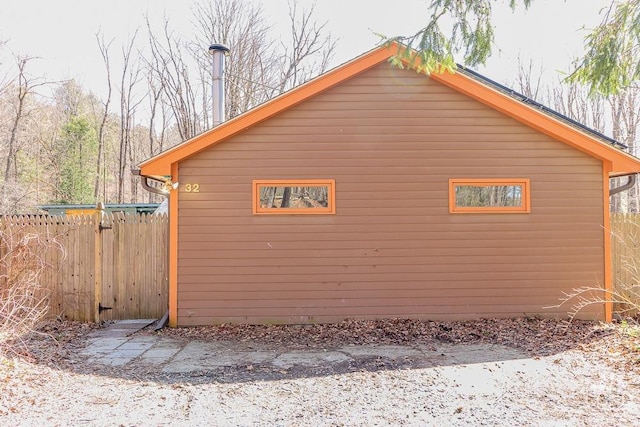 32 Harvey Mountain Rd, Austerlitz, NY 12017 - view of home's exterior featuring fence