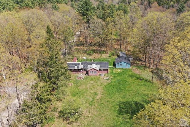 32 Harvey Mountain Rd, Austerlitz, NY 12017 - aerial view of property and surrounding area featuring a heavily wooded area