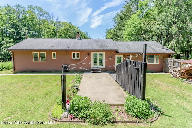 32 Harvey Mountain Rd, Austerlitz, NY 12017 - rear view of house featuring a chimney