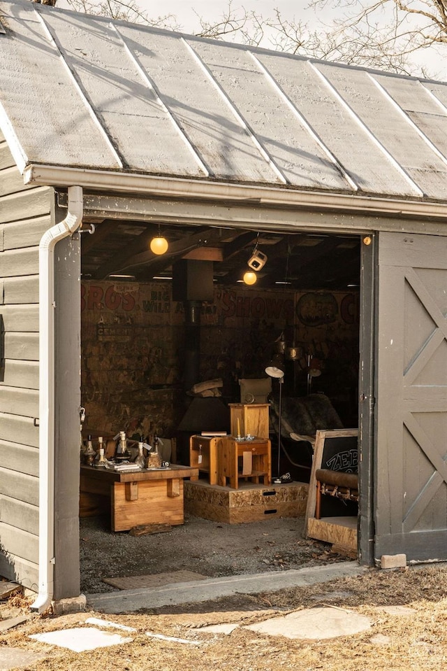 222 Main St, Germantown, NY 12526 - view of garage