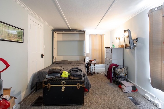 29 Railroad Ave, Chatham, NY 12037 - carpeted bedroom with crown molding