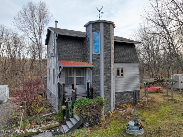 view of rear view of house