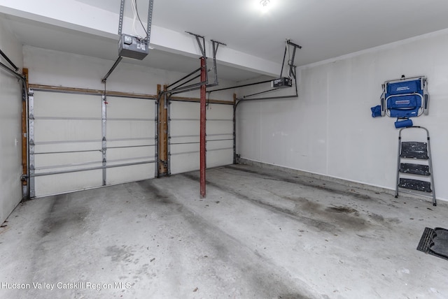 217 Aspen Ter, Poughkeepsie, NY 12601 - garage with a garage door opener
