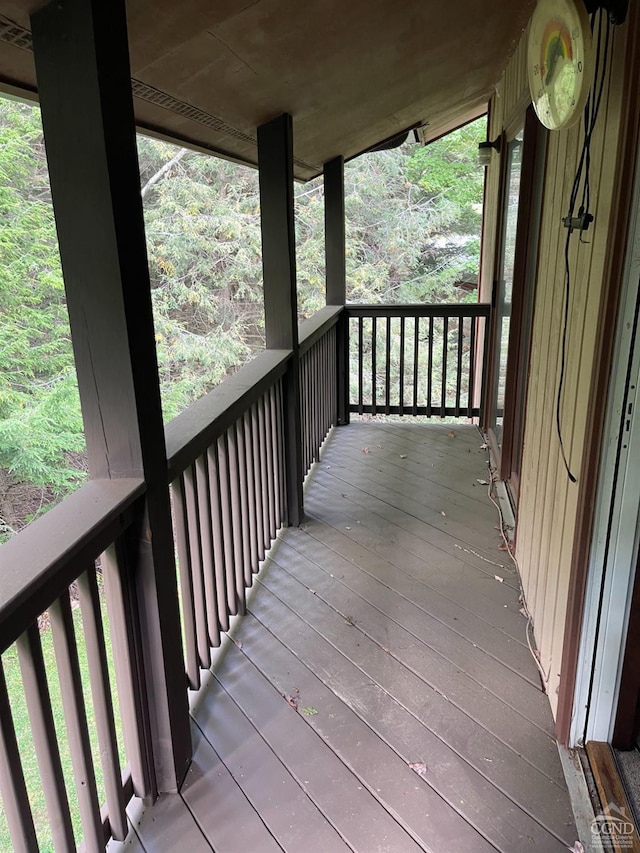 26 Townhouse Ln Unit 4A, Windham, NY 12496 - view of wooden deck