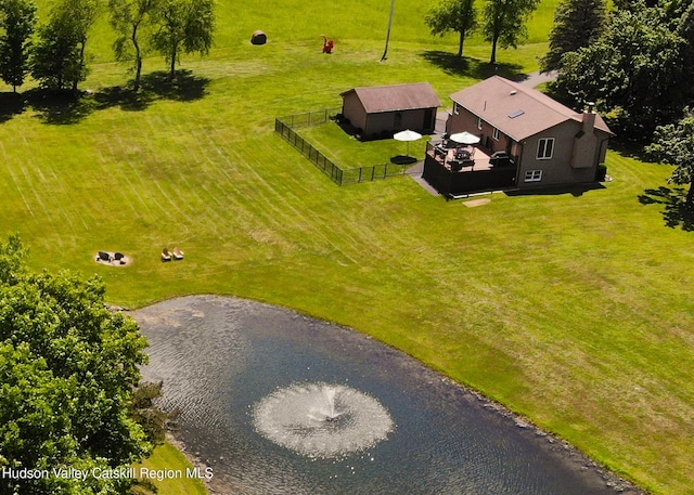 526 Taghkanic Rd, Elizaville, NY 12523 - aerial view of property and surrounding area with a nearby body of water