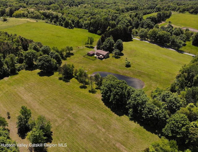 526 Taghkanic Rd, Elizaville, NY 12523 - aerial view of sparsely populated area featuring a nearby body of water