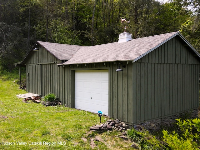 422 Waterview Dr, Andes, NY 13731 - view of detached garage