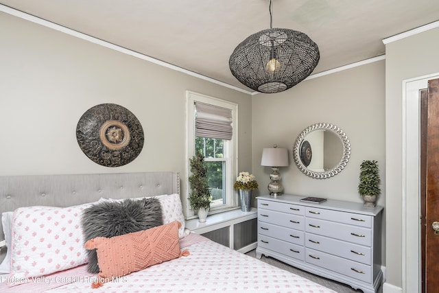71 Melrose Ave, Albany, NY 12203 - bedroom featuring ornamental molding