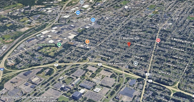 71 Melrose Ave, Albany, NY 12203 - map of property location