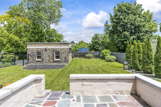71 Melrose Ave, Albany, NY 12203 - view of yard with an outbuilding