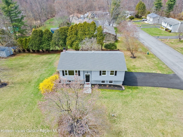 drone / aerial view