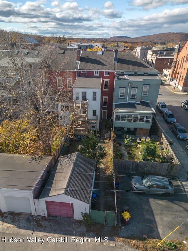 604 Columbia St, Hudson, NY 12534 - aerial view of residential area