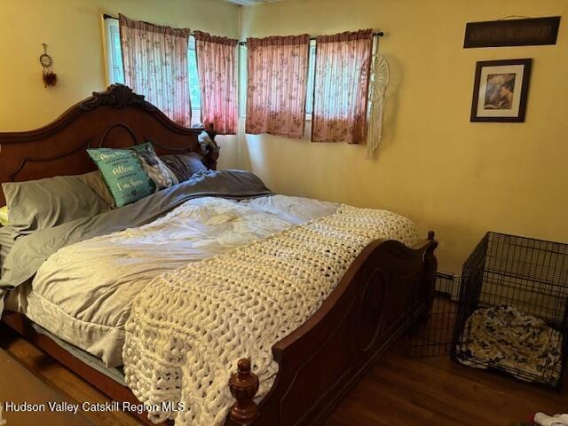 36 Blue Mountain Mnr, Saugerties, NY 12477 - bedroom featuring wood finished floors and a baseboard heating unit