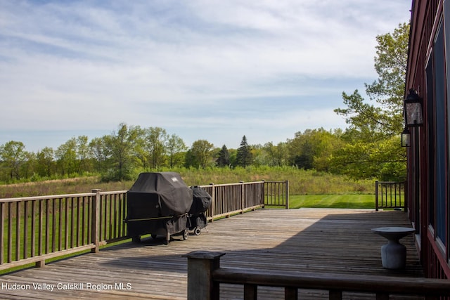 23 Raccoon Forks Rd, Old Chatham, NY 12136 - view of wooden terrace