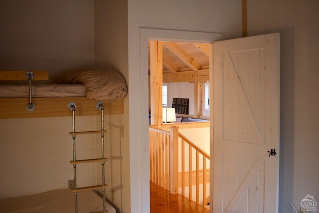 23 Raccoon Forks Rd, Old Chatham, NY 12136 - hall featuring wood finished floors