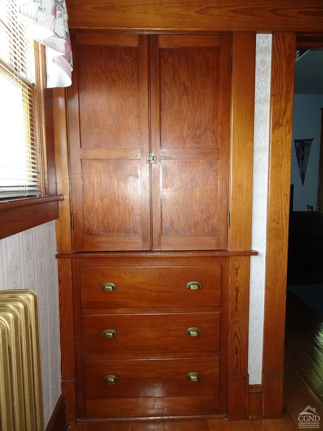 19 Aitken Ave, Hudson, NY 12534 - closet with radiator heating unit