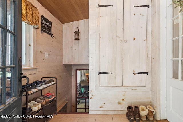 272 Main St, Middleburgh, NY 12122 - detailed view of wood ceiling and wooden walls
