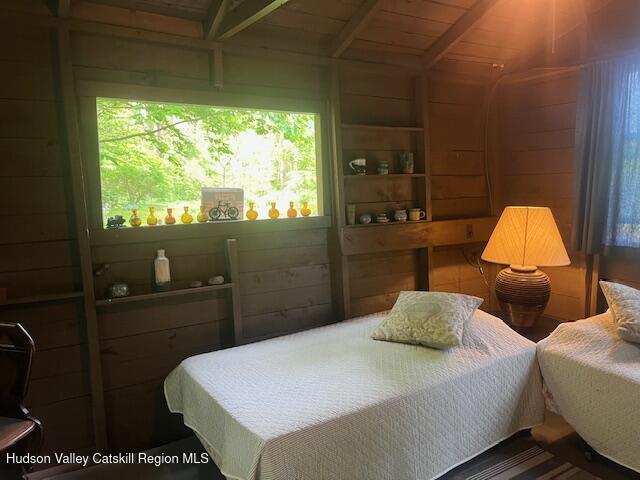 40 N Mountain, Copake Falls, NY 12517 - bedroom with wooden ceiling