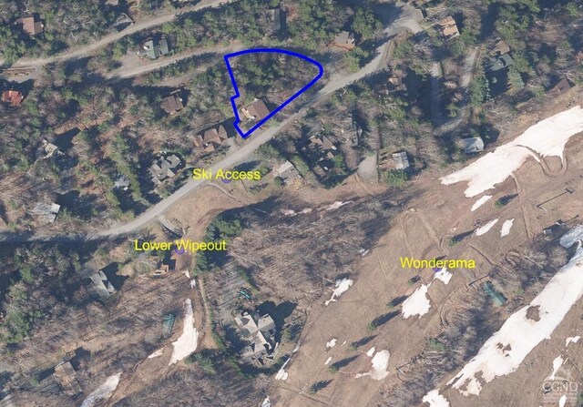 90 Club Rd, Windham, NY 12496 - map / location featuring property boundaries highlighted