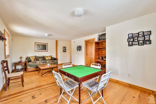 90 Club Rd, Windham, NY 12496 - game room with light wood-type flooring and baseboards