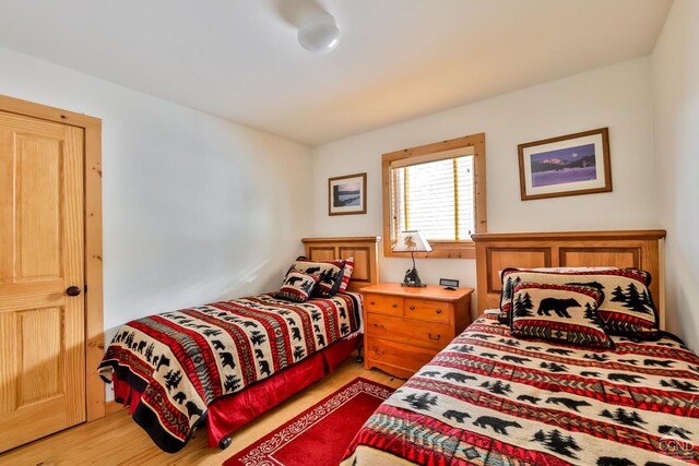 90 Club Rd, Windham, NY 12496 - bedroom featuring light wood-style flooring