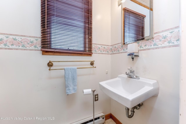 bathroom featuring sink