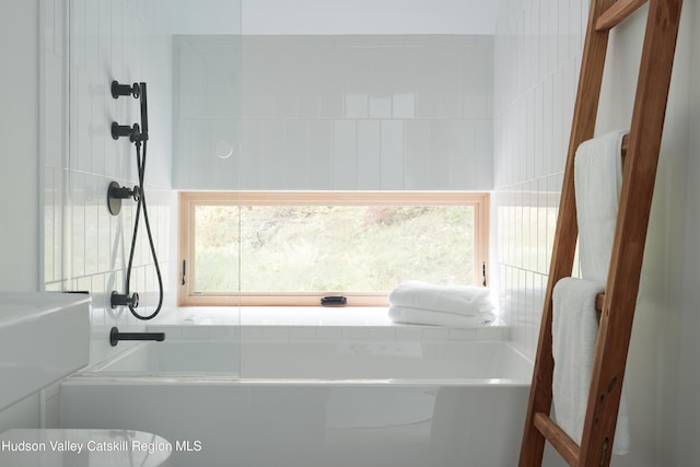 99 Cannon Cir, Woodstock, NY 12498 - bathroom with shower / bath combination