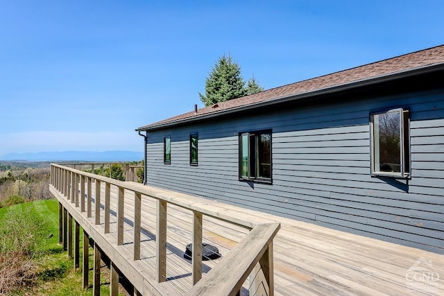 54 Mercer Mountain Rd, East Chatham, NY 12060 - view of wooden terrace