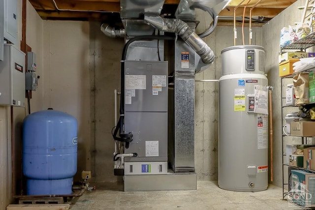 54 Mercer Mountain Rd, East Chatham, NY 12060 - utilities featuring water heater and heating unit