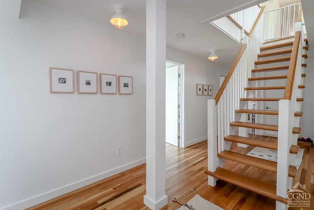 54 Mercer Mountain Rd, East Chatham, NY 12060 - stairs featuring wood finished floors and baseboards
