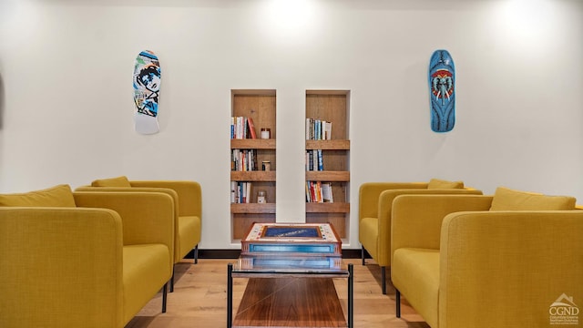 7717 Main St, Hunter, NY 12442 - living area featuring wood finished floors
