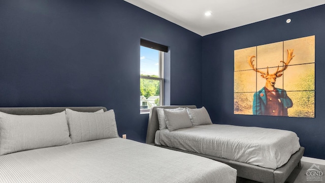 7717 Main St, Hunter, NY 12442 - bedroom with recessed lighting and baseboards